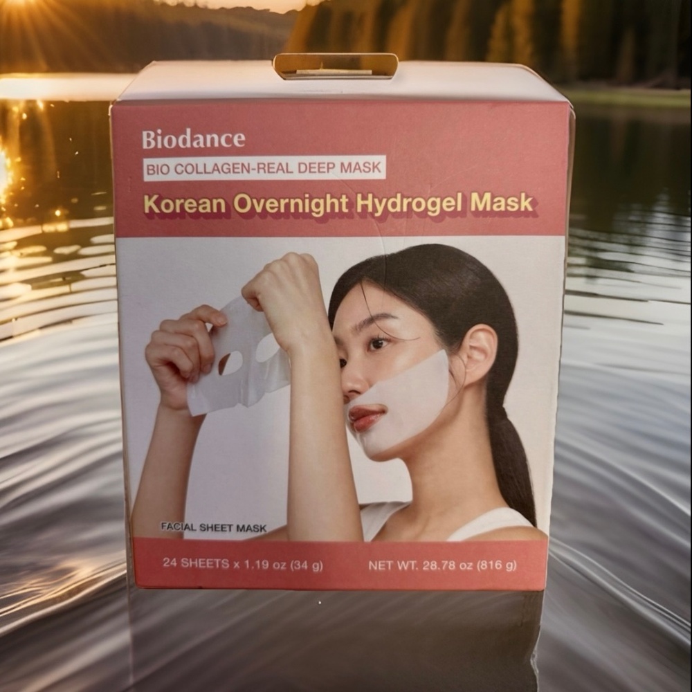 Biodance Bio Collagen Deep Hydrogel Overnight Firm Mask 24 Sheets K-Beauty NEW